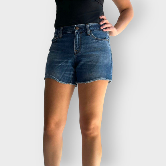 J.Crew Denim Shorts Jeans Cut Off Lexi 100% Cotton Summer F7776 Size 26 Festival - Picture 6 of 7